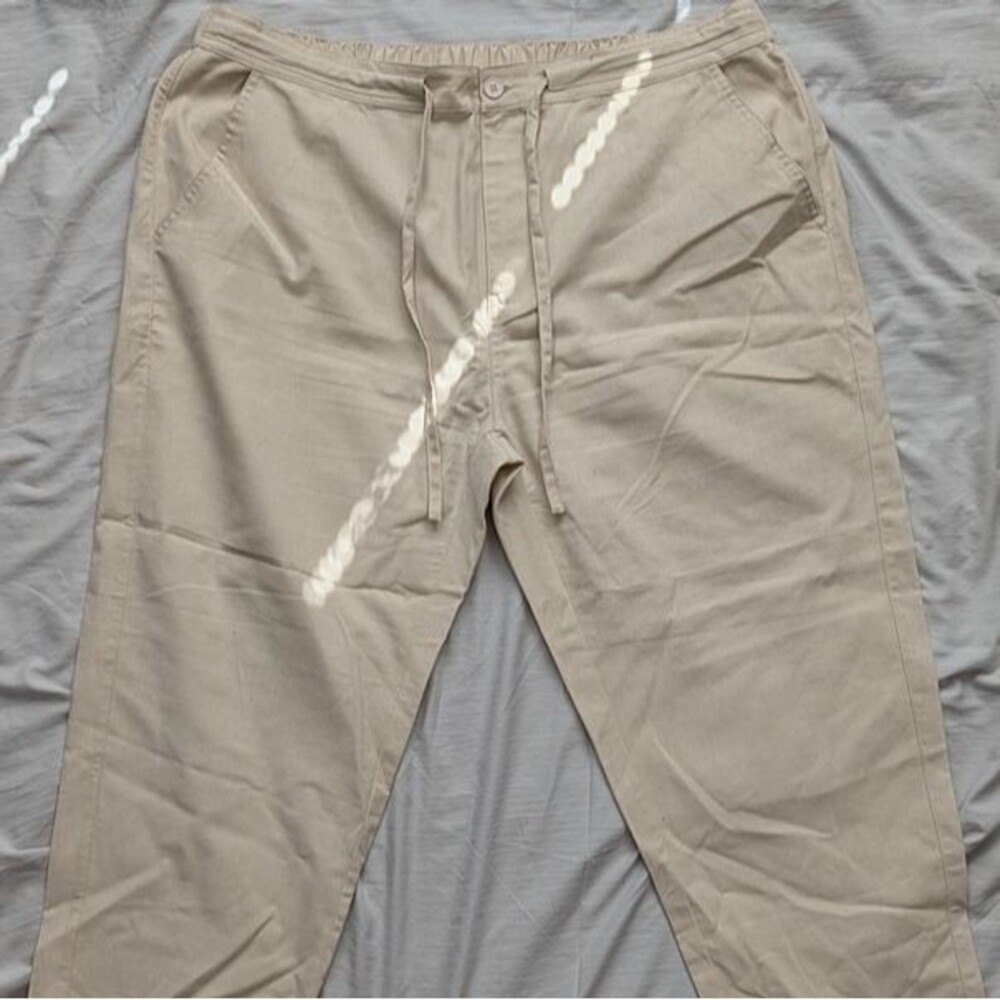 Mens Linen Pants 3XL
